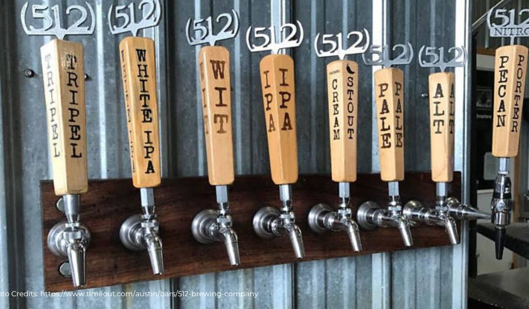 Sip Local Beers at 512 Brewing Company